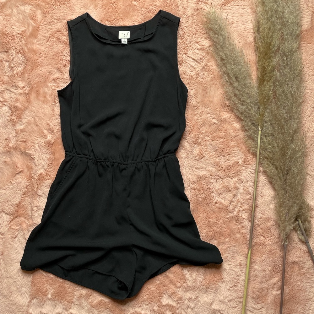 Open back romper